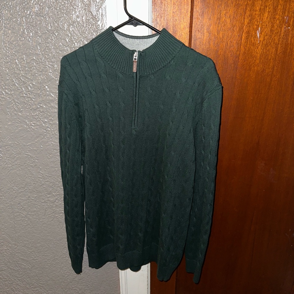 Men’s Zip-Up Sweater-vest Size 2XL